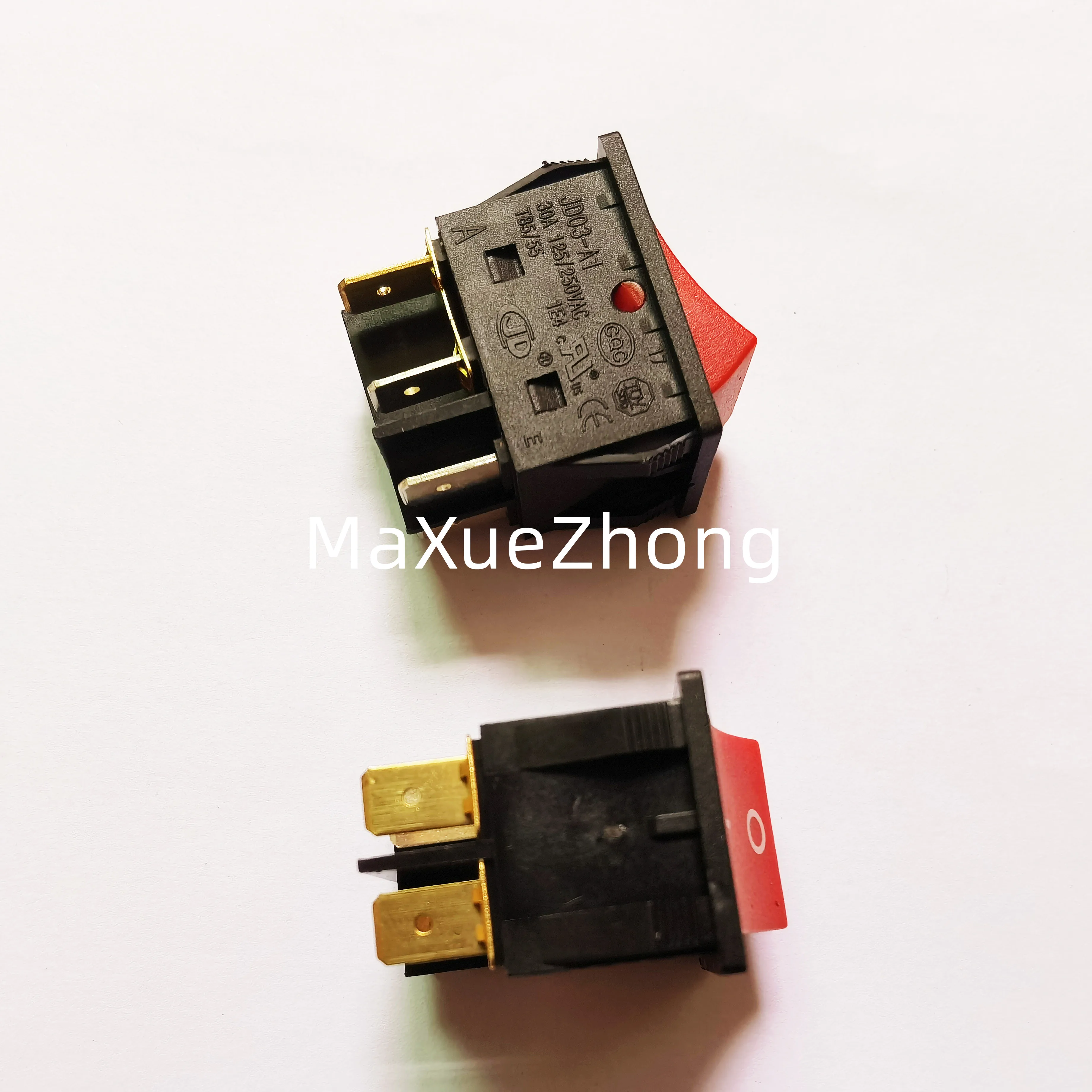 Original new 100% JD03-A1 30A 250VAC import large current rocker switch 6pin 2gear inverter welding machine