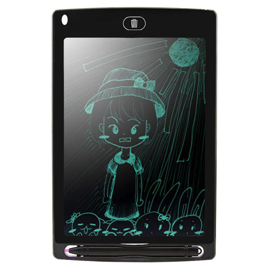 5 Colors 8.5 Inches LCD Graphic Board Childen Digital Drawing Doodlling Pad Tablet Notepad