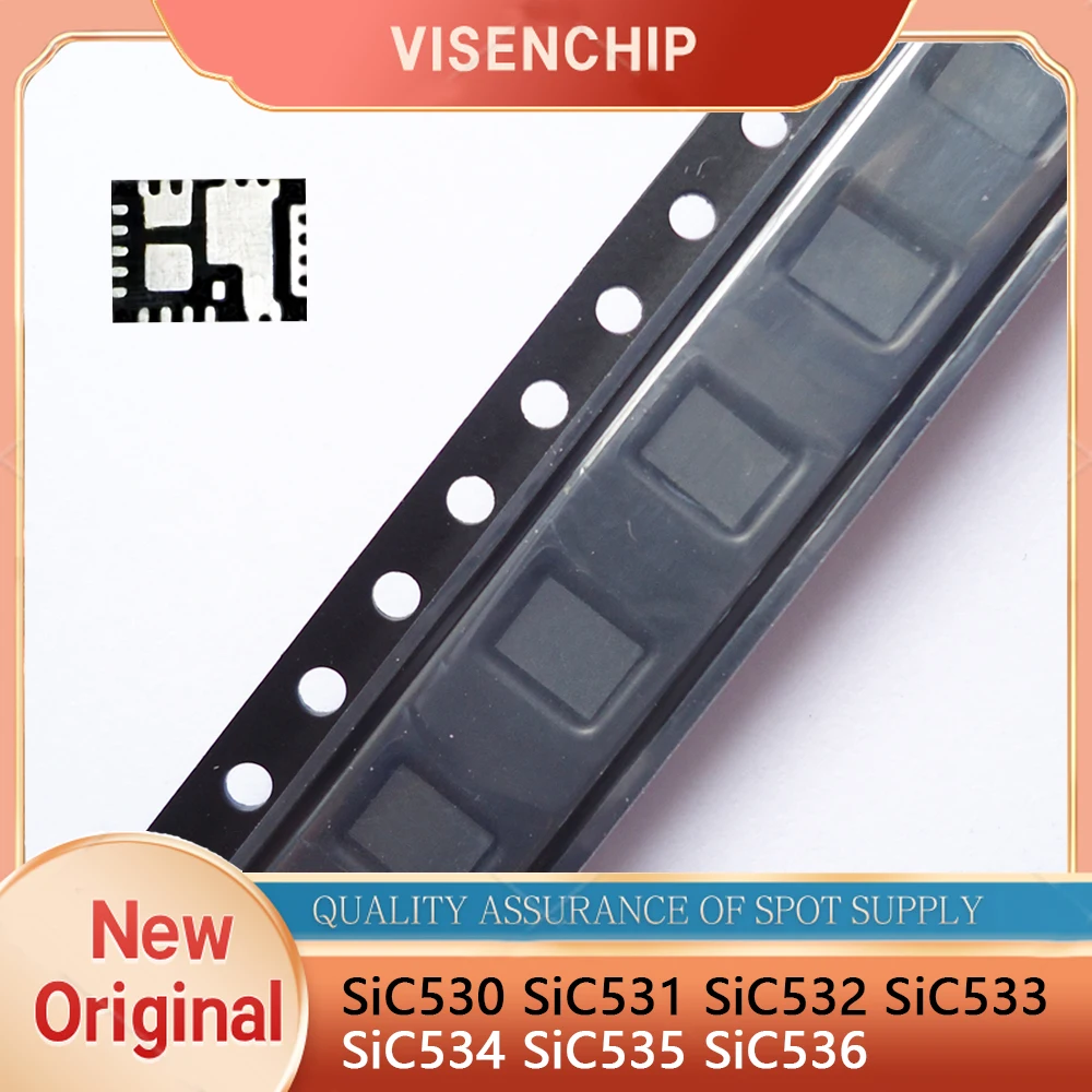 2pieces SiC530 SiC530CD SiC531 SiC531CD SiC532 SiC532CD SiC533 SiC533CD SiC534 SiC534CD SiC535 SiC535CD SIC536CD SIC536 QFN-22