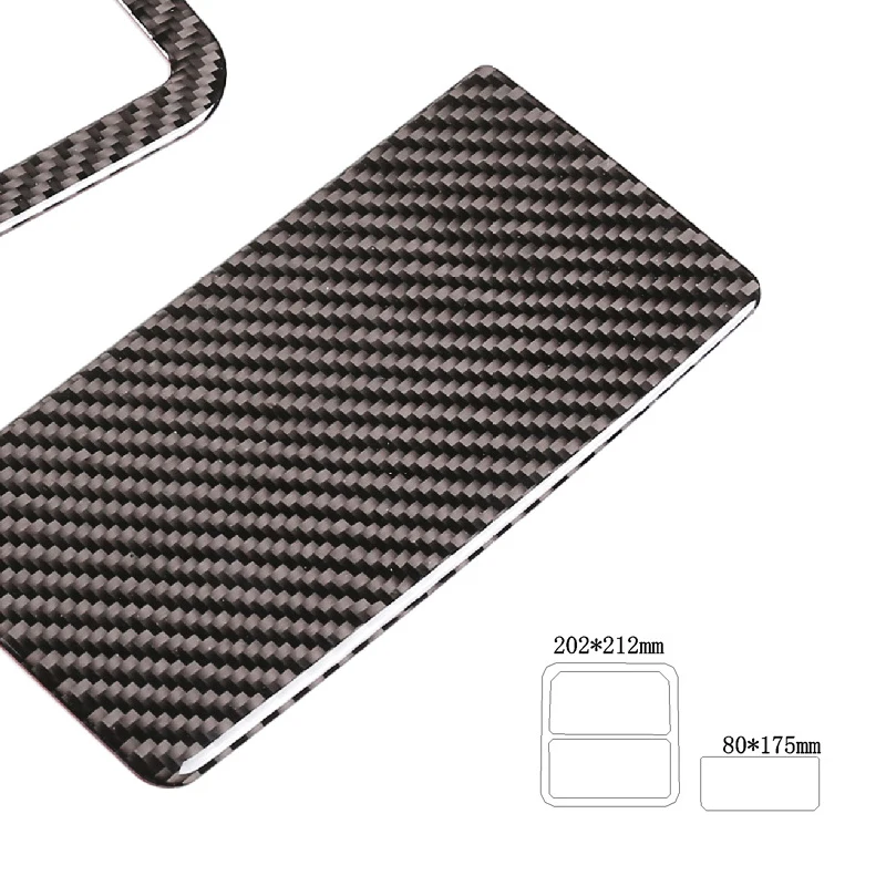 

For Toyota Rav4 RAV 4 2006 2007 2008 2009 2010 2011 2012 Car Interior Roof Reading Light Frame Sticker Cover Carbon Fiber
