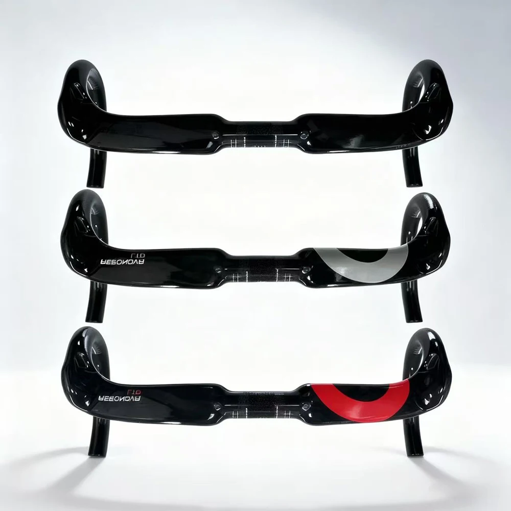 

2025 New Top Brand Road Bike Handlebar Full Carbon Fiber 380-440mm Lightweight 310g Standard for Road Bicycle Cycling