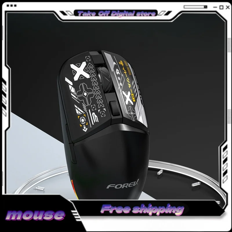 Creative Esports Games Wireless Photoelectricity Mouse Three Modes 2.4ghz 3000dpi Usb Interface Mouse Tablet Laptop Office Games