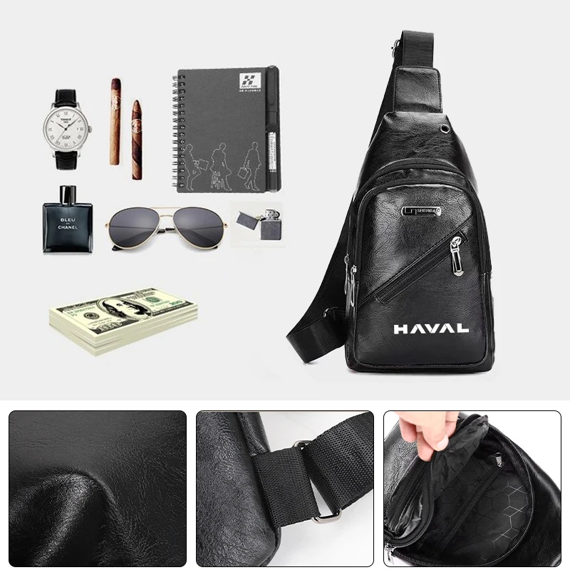 Car Chest Bag Crossbody Shoulder Bags Travel Pack For Great Wall Haval F7 H6 H2 H3 H5 H7 2026 H8 H9 2025 M4 F7X F7H H2S