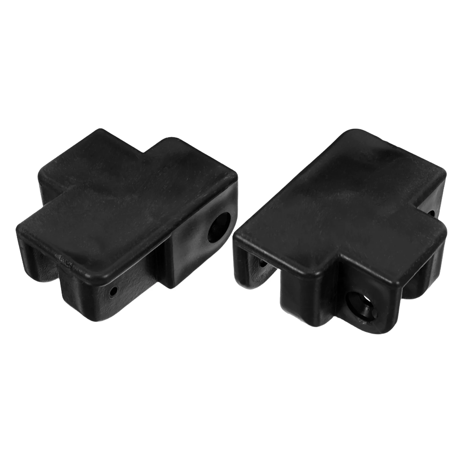 

2 Pcs Awning Bracket Camping Tent Pole Equipment Parasol Canopy Support Rod Joint Accessories Plastic Parts Folding