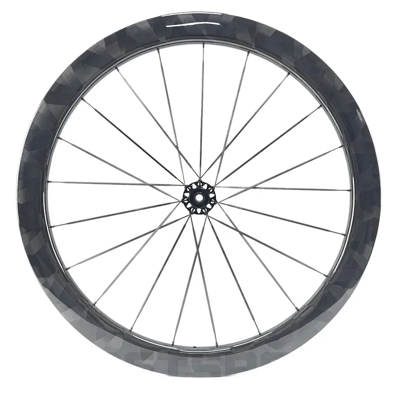 

Carbon Spoke Wheel Set Ceramic Peilin 700C Highway Disc Brake Ultra Light Butterfly Pattern Carbon Spoke Wheel Set