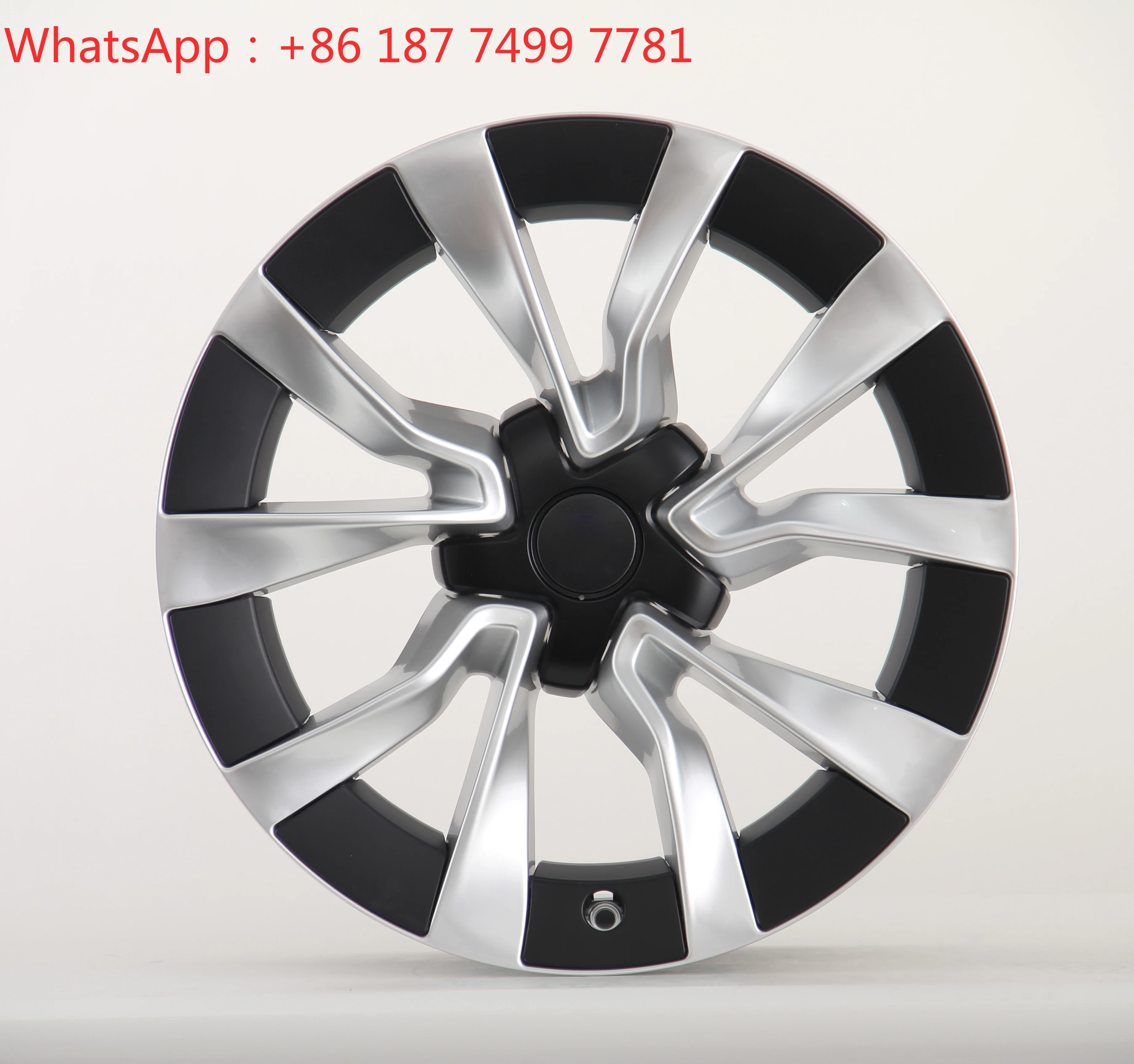 

YQ Light Weight Jentes 18 Inch 8.5j ET 36 5*114.3 Hyper Silver for Model 3/Y/X/S Passenger Car Alloy Wheels Rims