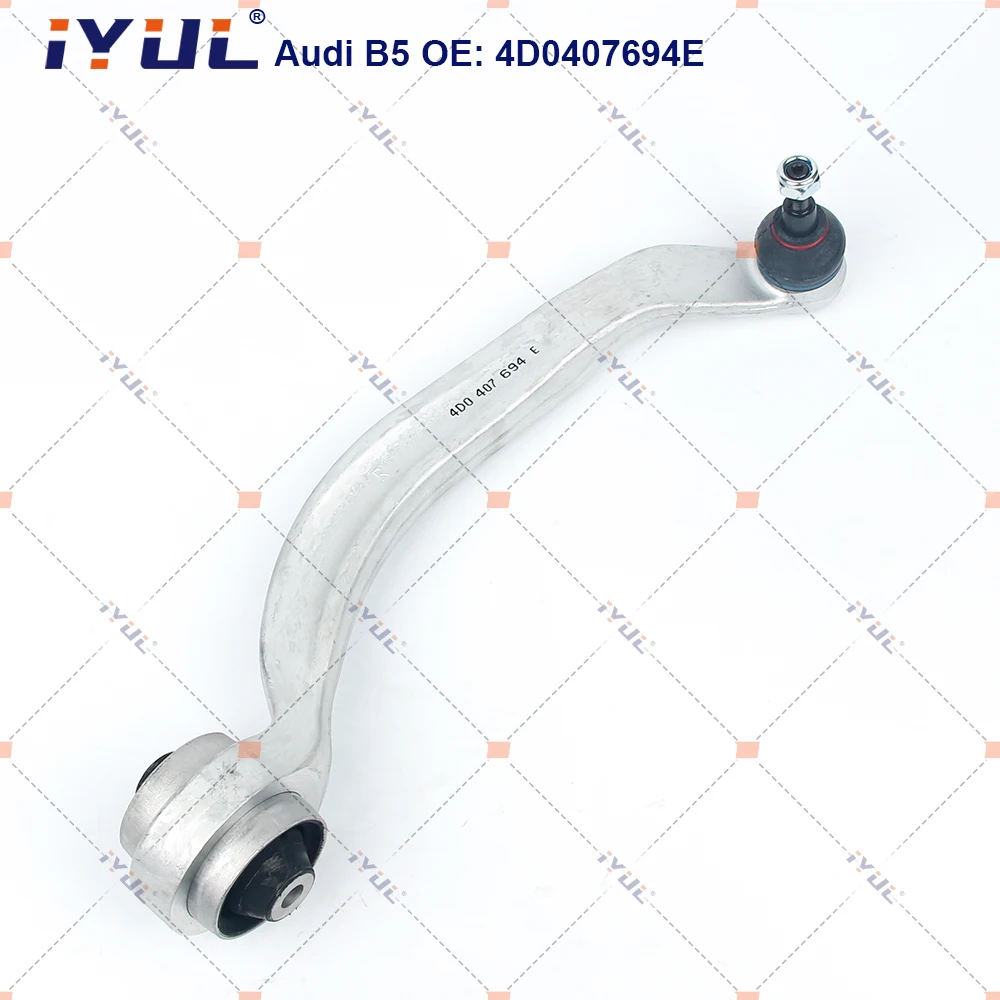 Front Lower Control Arm Curve For Audi A4 8D2 B5 8D5 4B A6 C5 A8 4D2 4D8 VW Volkswagen PASSAT SKODA SUPERB SEAT