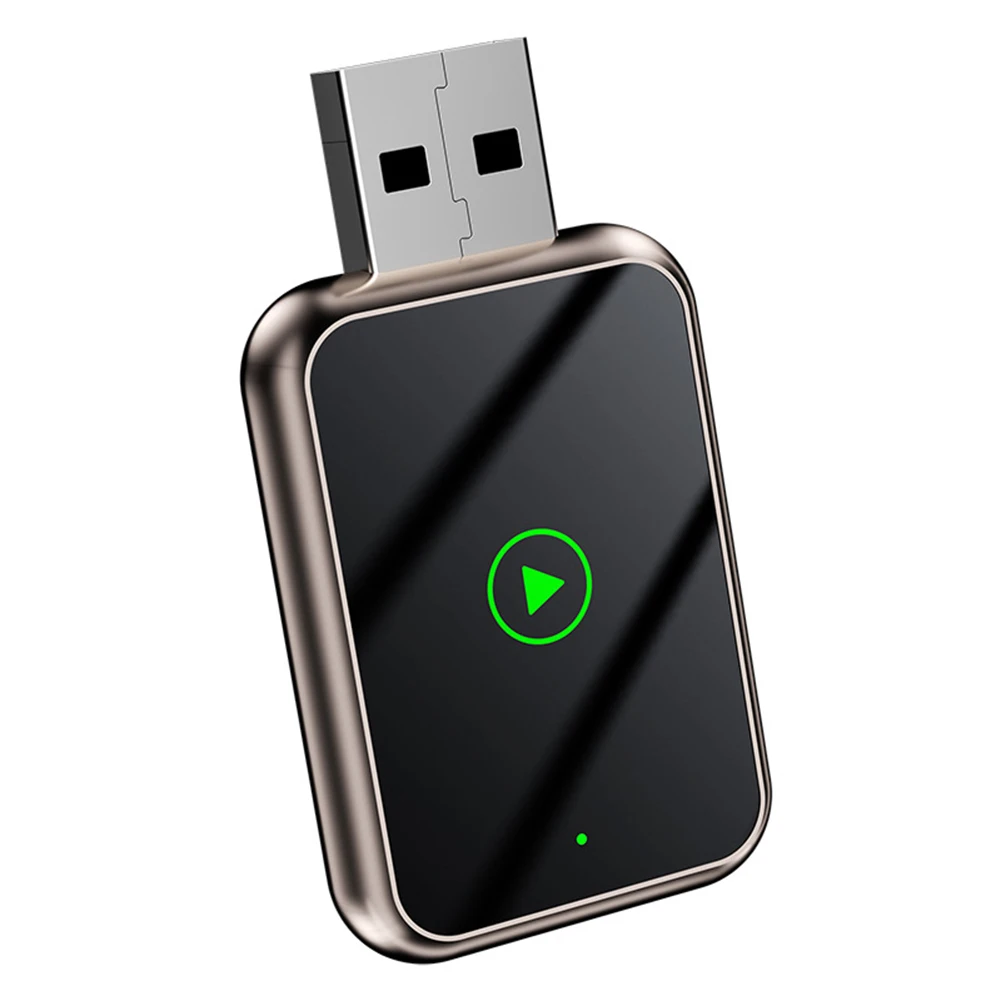 متعدد الألوان لصندوق Carplay لنظام Android Auto Car Projection Converter شاشة تكييف لاسلكية تركيب سريع وسهل الاستخدام