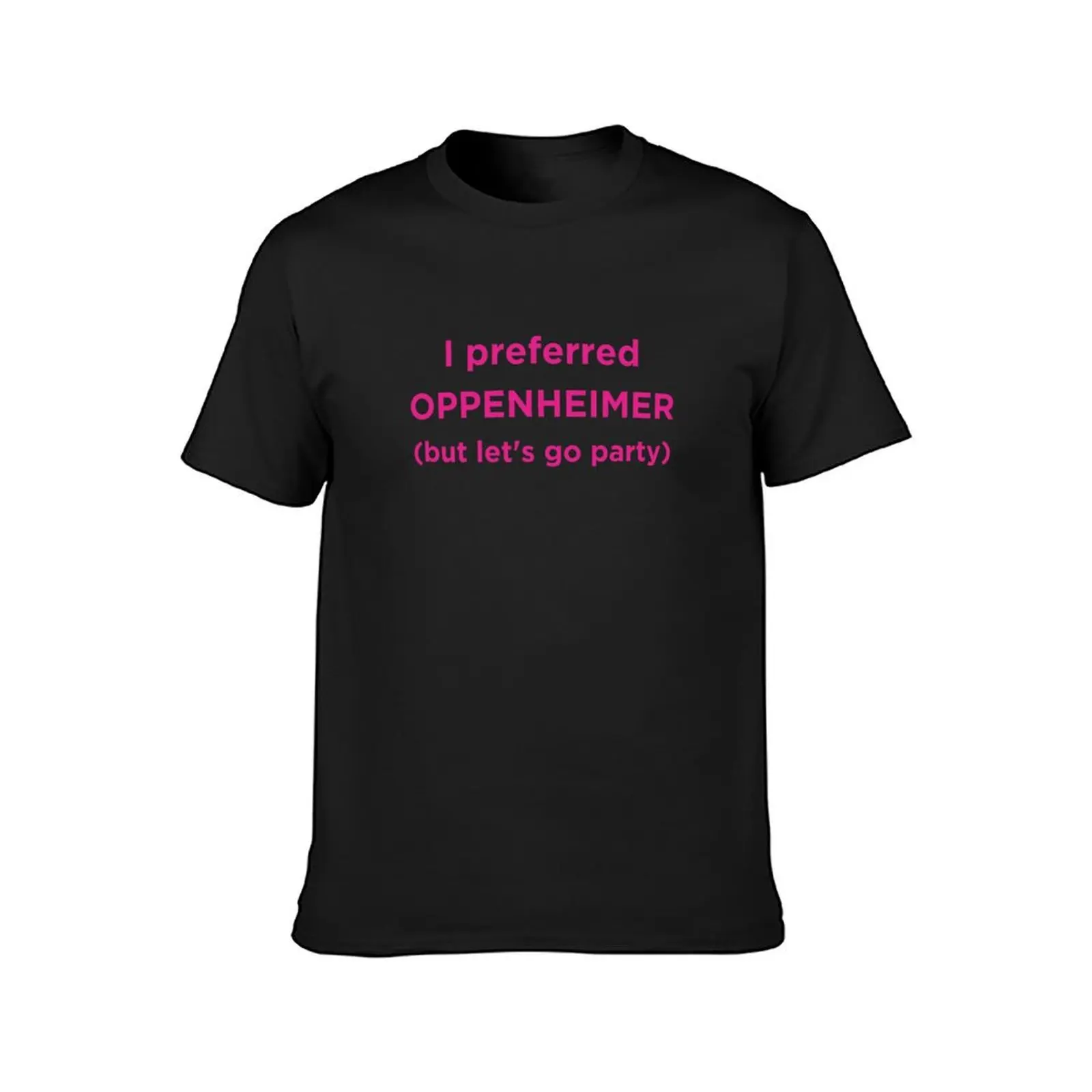 I preferred Oppenheimer T-shirt graphics Aesthetic clothing boys animal print Men's t shirts