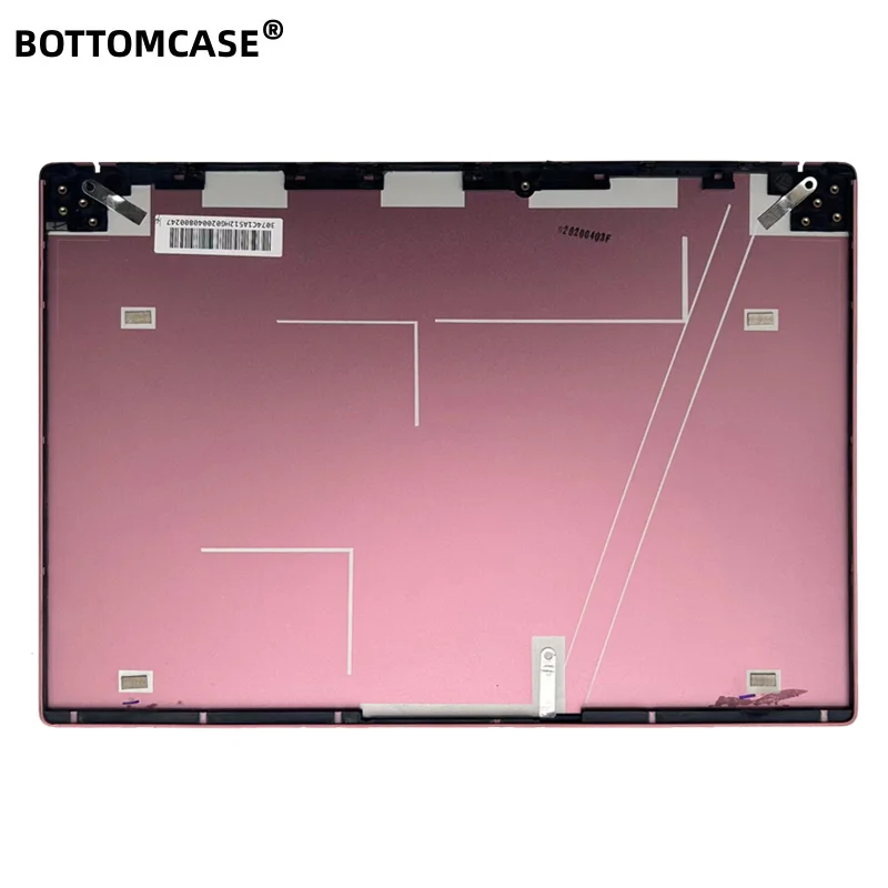 BOTTOMCAS 95%New For MSI Prestige 14MS-14C1 14C2 14C4 P14 LCD Back Cover Laptop Upper Case Palmrest Cover Bottom Bsse Cover Pink