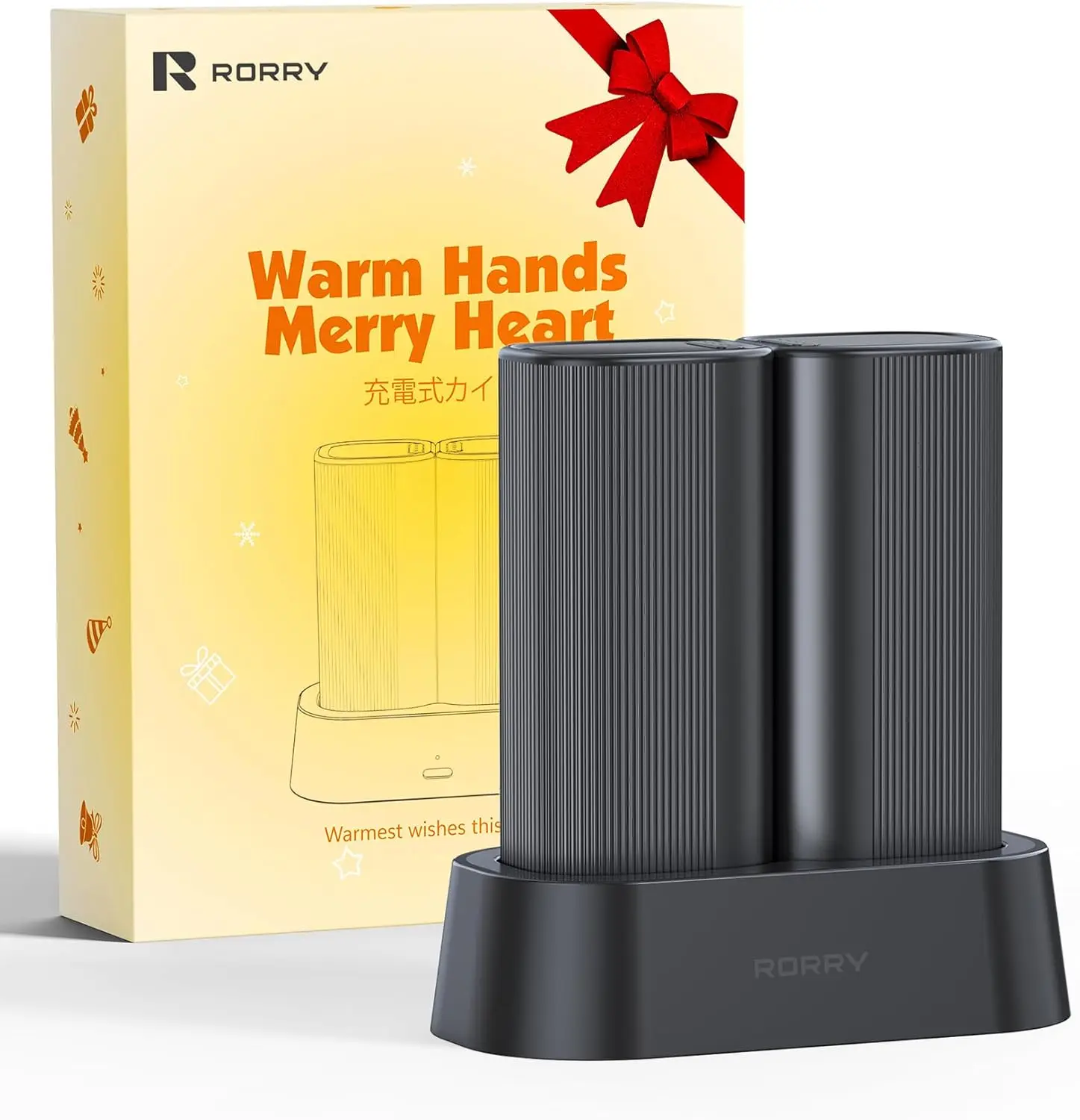

Rechargeable Hand Warmers 2 Pack, 10000mAh Magnetic Heating, 24H Warmth for Camping, Hunting, Gifts for Men Women