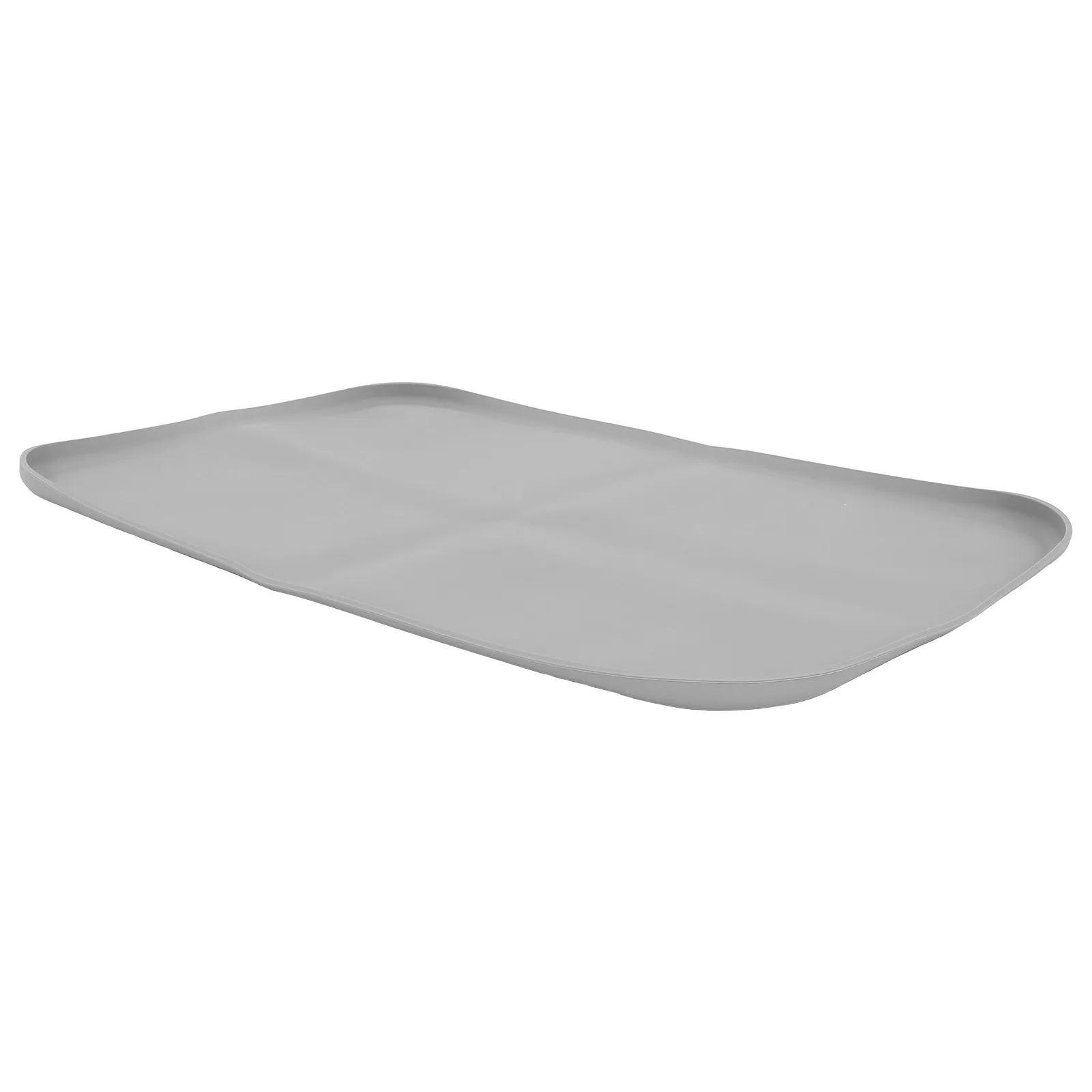 Black Rectangular Silicone Drip Tray Non Slip Mat for Coffee Machine Dehumidifier Humidifier Kitchen Counter Water Dispenser