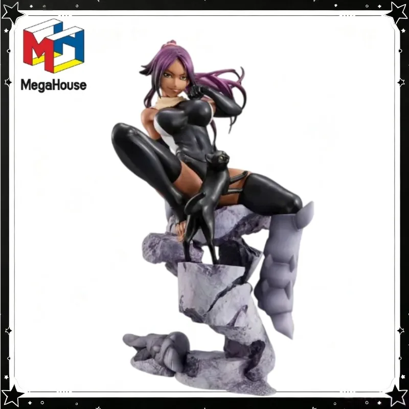 【In Stock】MegaHouse G.E.M. BLEACH Shihoin Yoruichi Arrancar Arc Figure 20cm Official Licensed PVC Collectible Statue