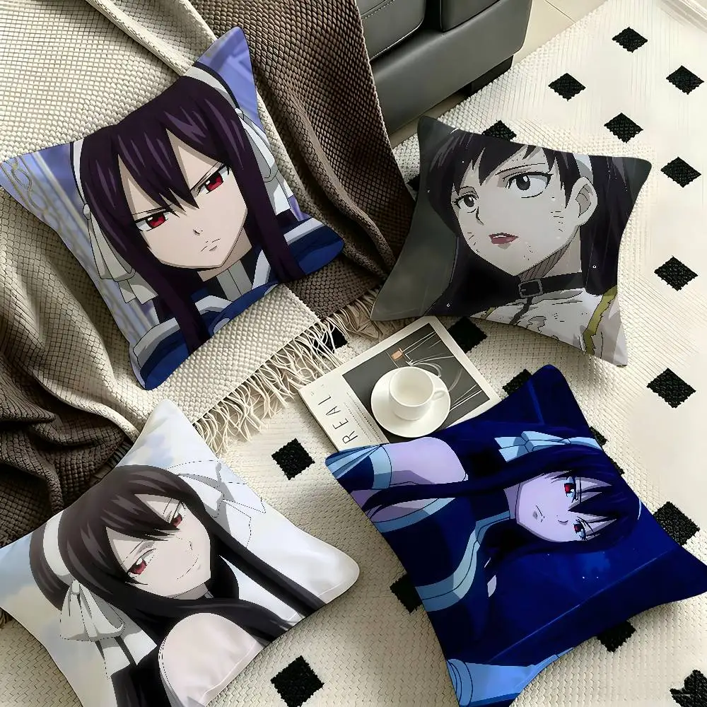1pc Ultear Milkovich Fairy Tail Pillow Case Fashion Square Pillowcase Bedroom Sofa Room Ins Decoration Leisure