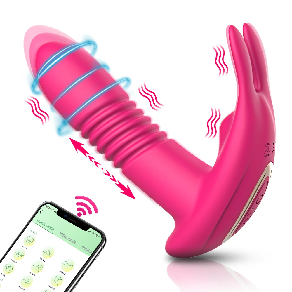 Vagina Vibrator Clitoris Stimulator Dildo Vibrator Sex Toy Wearable Panties Vibrator APP Bluetooth Control Adult Sex Toys Women image 6