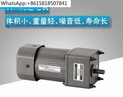 90W small gear reduction motor AC 220V speed regulation/fixed speed motor 5IK90GN/5GN15K