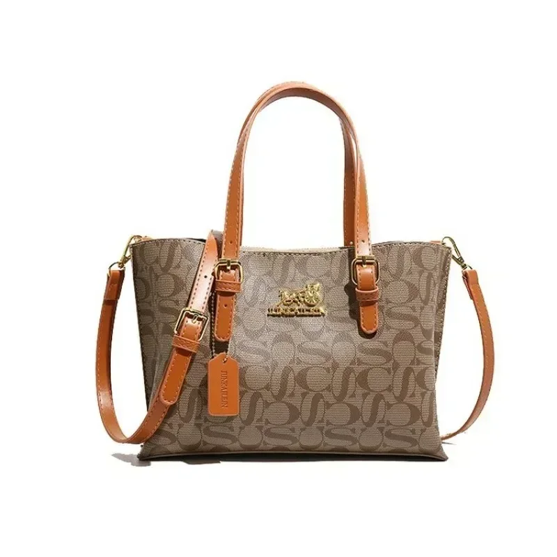 

Classic Designer Paris Diaper Bag Trendy Square Satchel Elegant Solid Color Leather Shoulder Bag For Shopping Party