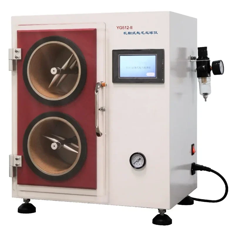 ASTM D1375 ASTM D3512 Textile Pilling Box Tester YG512 Textile Fabric Random Tumble Pilling Tester