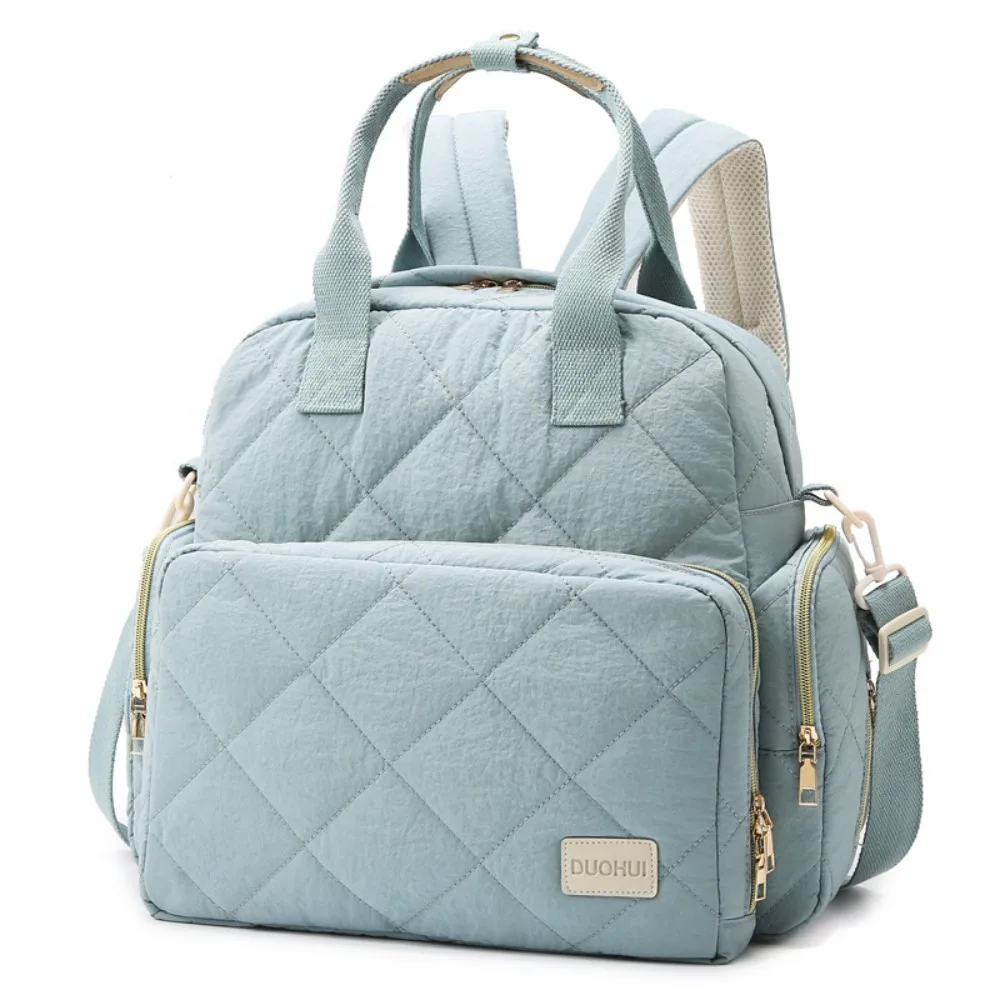 

New Multi Compartment Mom Bag Lightweight Splashproof Travel Backpack Waterproof Large Capacity Shoulder Bag Women