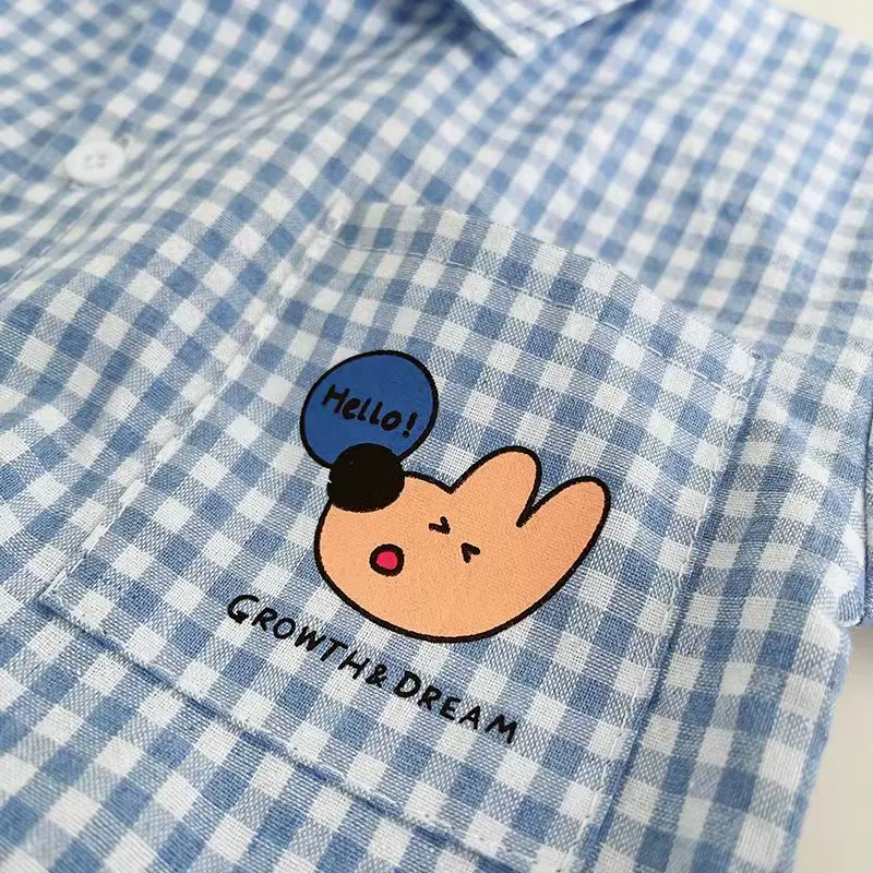 قميص الطفل ملابس الطفل قمصان الربيع طفل رضيع الصبي طويلة الأكمام تيز القمم 1 2 3 4 سنوات الاطفال القطن رقيقة قميص #4