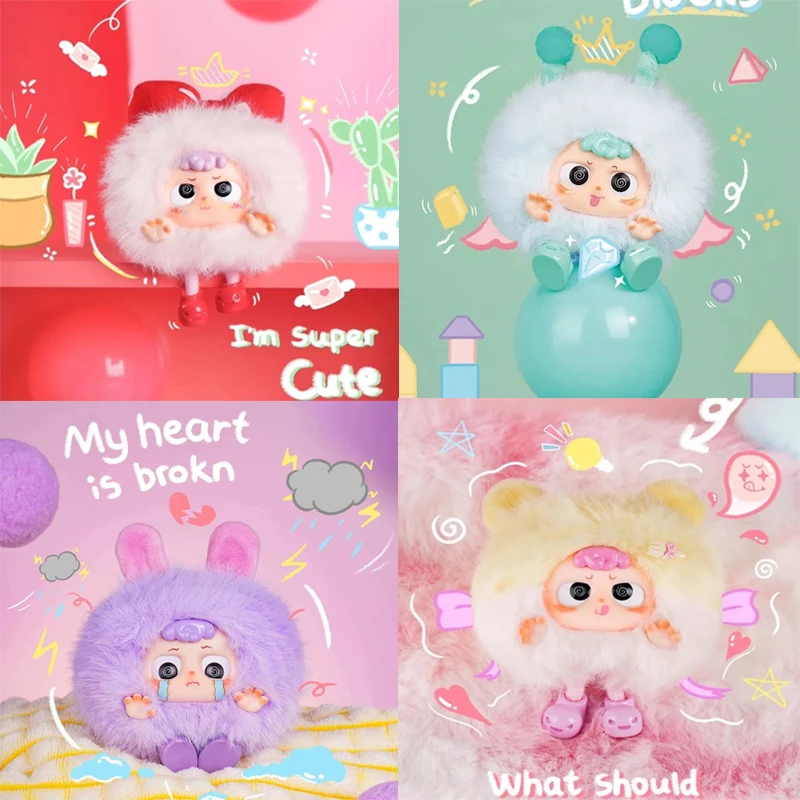 

Genuine Baby Three Heyme Hi Spookie Series Vinyl Plush Doll Blind Box Bag Pendant Decor Trend Toys Mystery Box Girl Collect Gift
