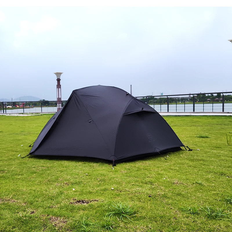 Aricxi 4 Season Camping Tent 15D Nylon Fabic Double Layer Waterproof Tent for 2 Persons