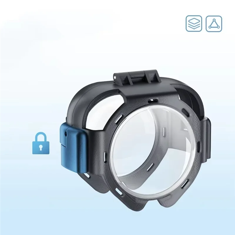 FFYY-Objektiv-Schutzhülle für Insta360 X5, Action-Kamera, gehärtetes Glas, Schutzspiegel-Schutzhülle