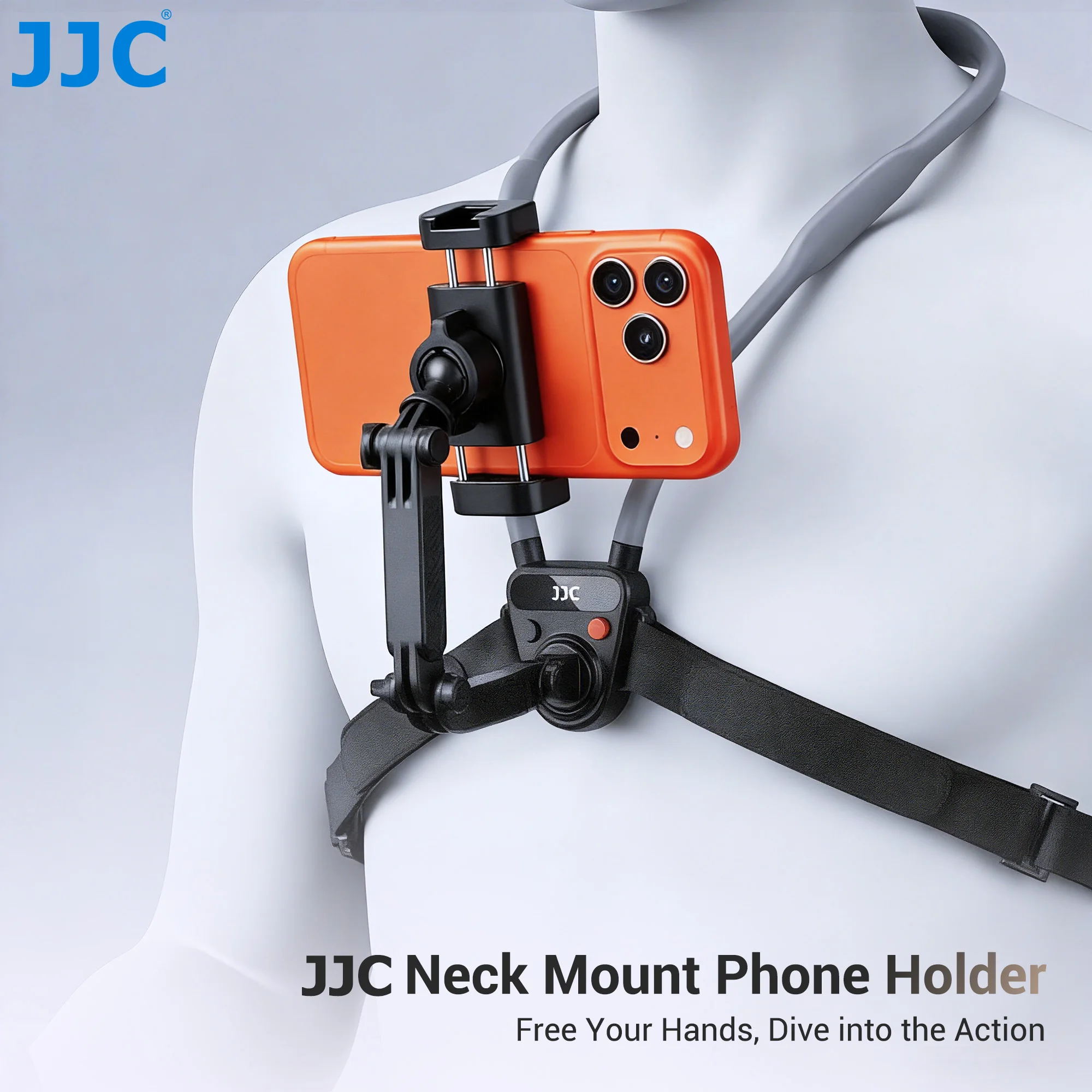 JJC Universal Neck Phone Holder Hands Free POV Vlog Selfie M
