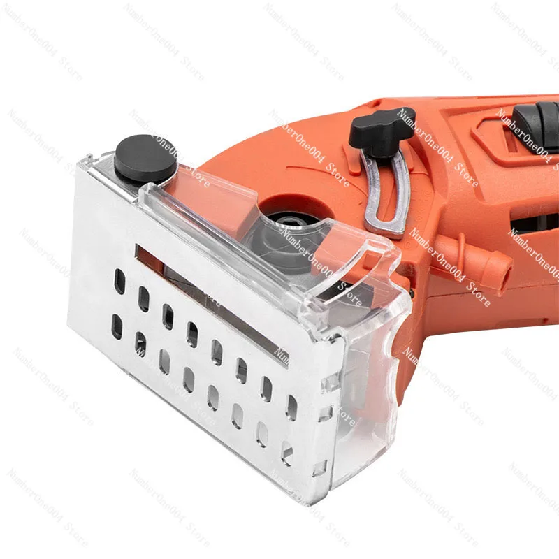 400W Handheld Mini Chainsaw Circular Saw with 3 Saw Blades and Vacuum Adapter Electric DIY Sawing Wood Metal Cutting Machine