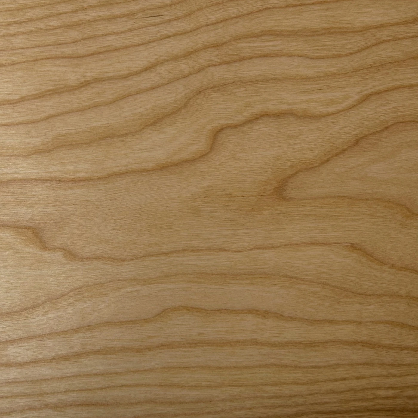 18x250cm, Fleece-backed Thin Veneer of 0.25mm Thickness, Natural American Cherry Wood Veneer Roll for Furniture Renovation