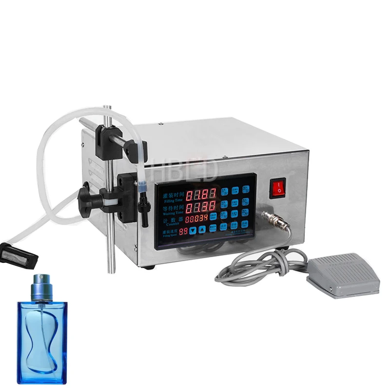 Electric Cnc Single Nozzle Liquid Filling Machine Coke Hand Lotion Lotion Quantitative Packaging Machine