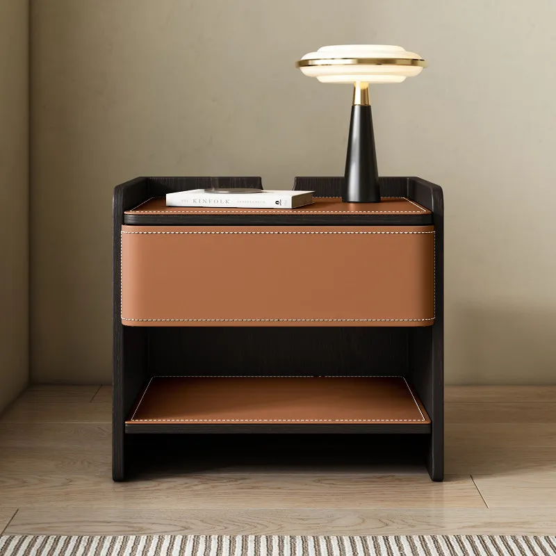 Display Nordic Nightstand Luxury Modern Storage Vintage Aesthetic Trendy Nightstand Mesita De Noche Bedroom Furniture
