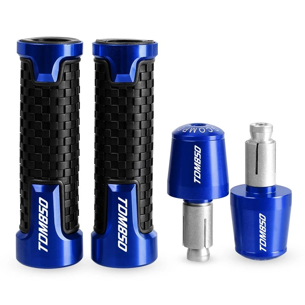 

Motorcycle Accessories For YAMAHA YZF TDM850 TDM 850 1991 1992 -1998 1999 7/8" 22MM Handlebar Hand Grips Handle Bar End Cap plug