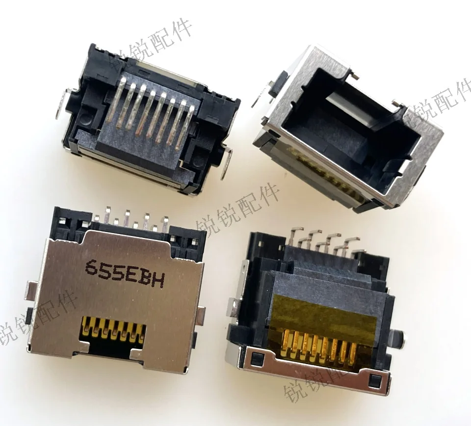 For HP, Dell, Lenovo laptop RJ45 network socket 8P sinking board, network socket
