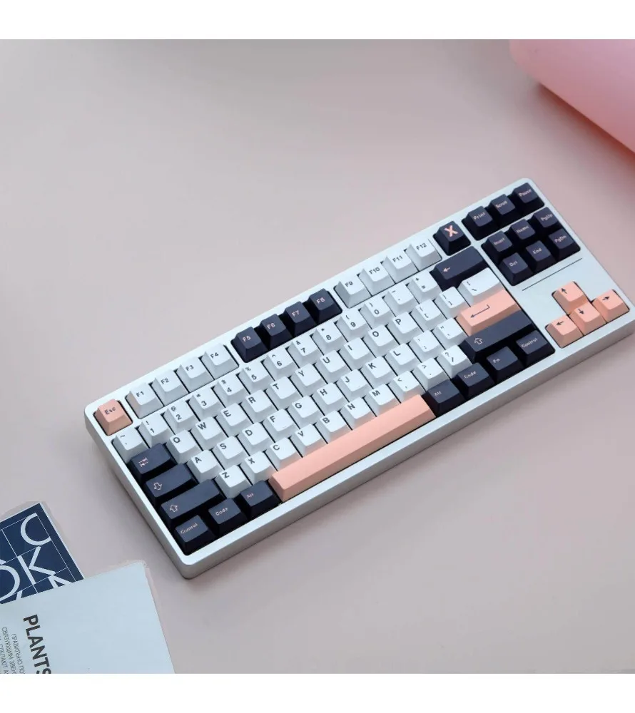 

Keycap 129 keys PBT material Original height Five-sided sublimation process Suitable for a variety of mechanical keyboards