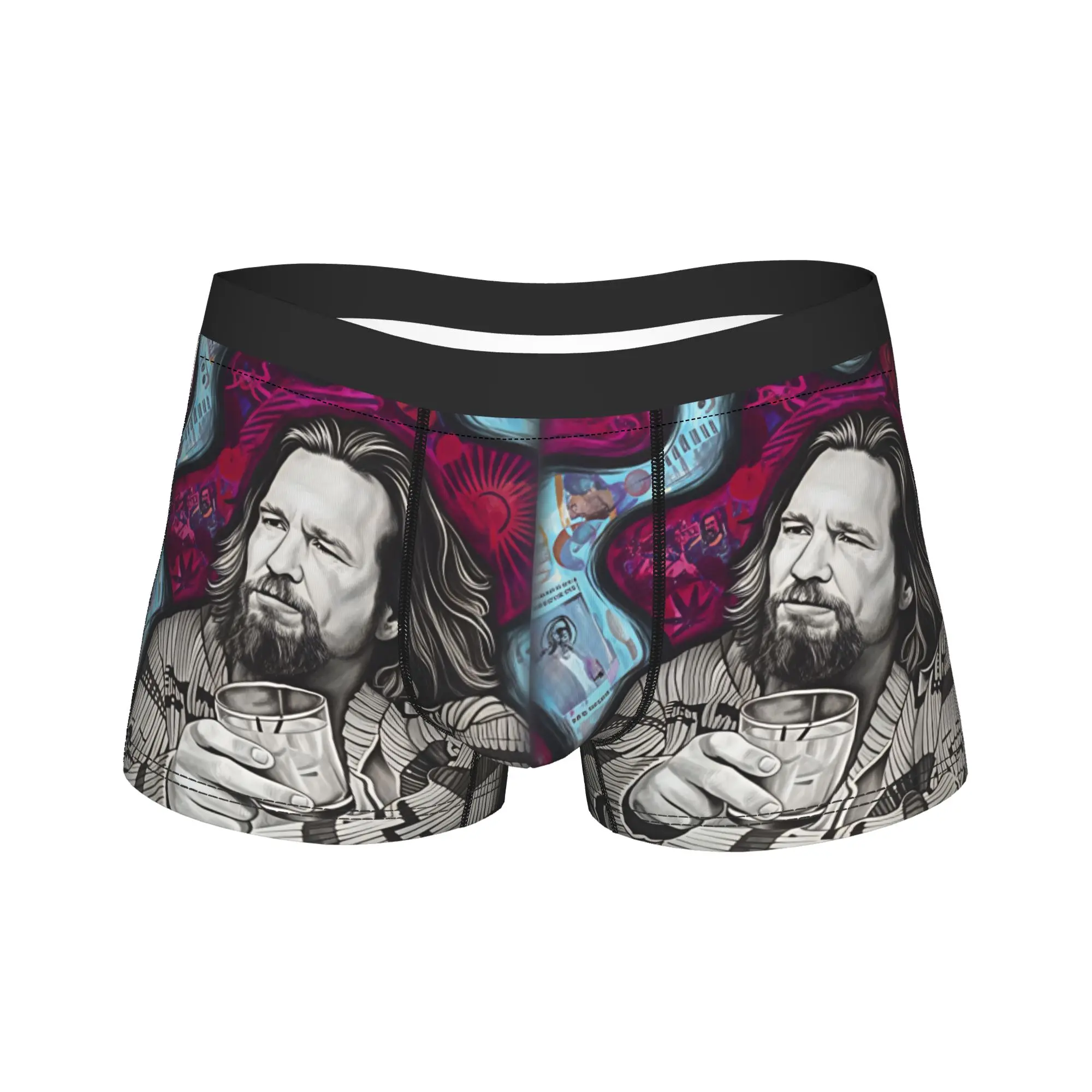 

The Dude Big Lebowski (16) Boxer Brief Underwear Hot Sale Man Comfortable Boxershorts Custom DIY Plus Size Underpants