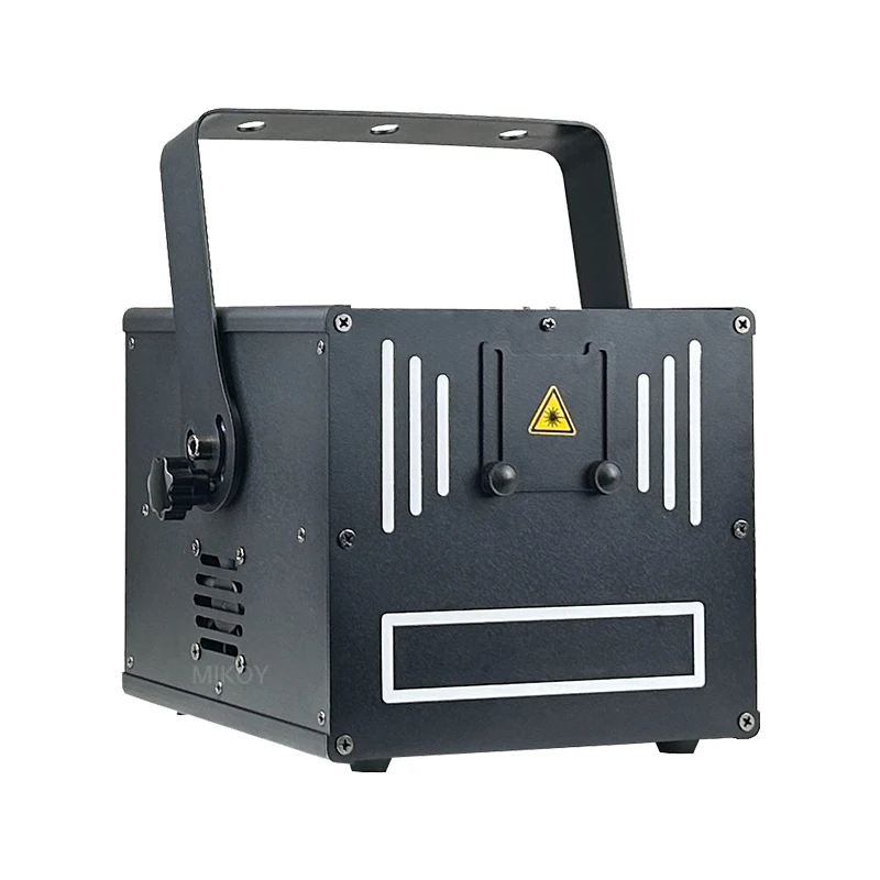 6w laserlicht Bluetooth-app aangesloten RGB 3D-animatieprojector ILDA DMX geschikt voor DJ bar nachtclub bruiloft podiumlicht - afbeelding 1