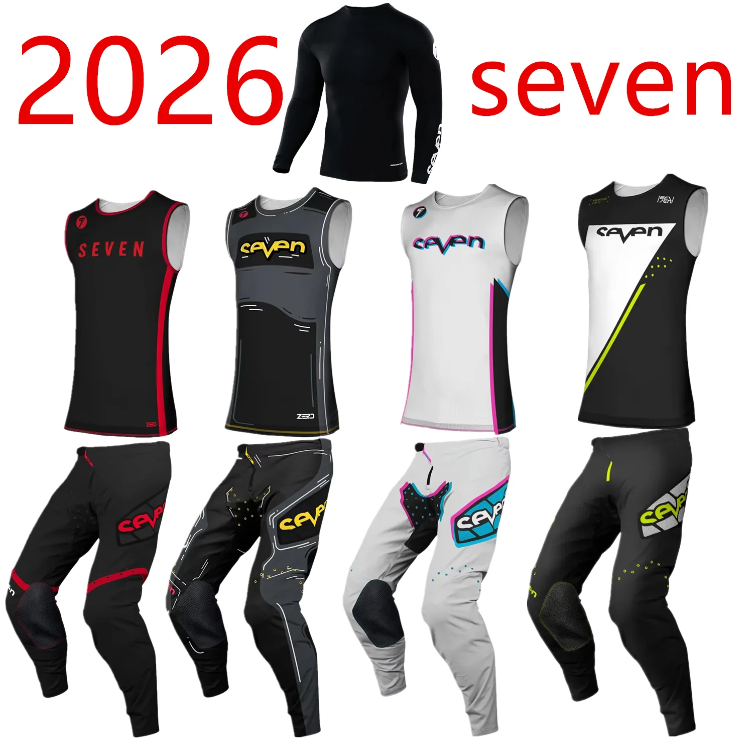 2025 seven MX Combos Motocross Gear Set Off Road Moto Jersey Set Dirt Bike Kit Motorcycle Suit