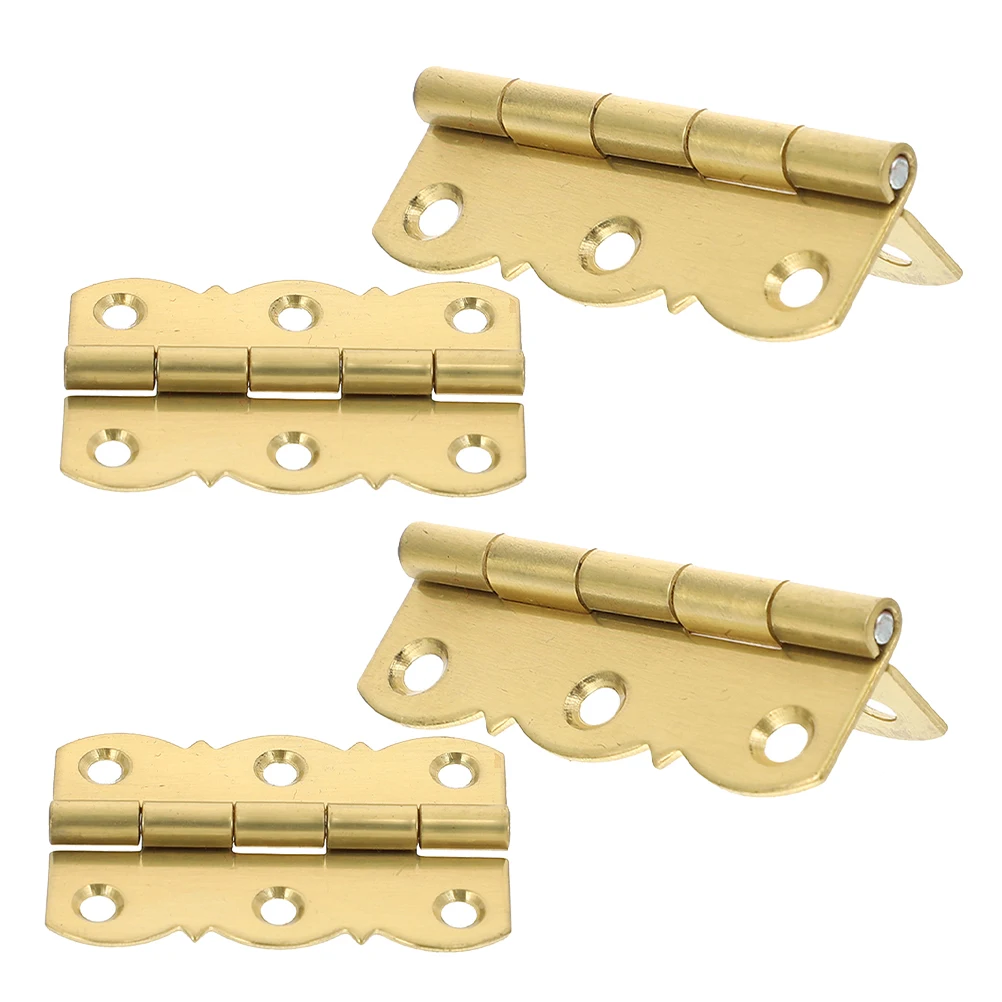 

4 шт. петли для фортепиано, пюпитр, сверхмощные петли для небольшого шкафа, мини-прикладные двери, съемная складная коробка, деревянная фурнитура