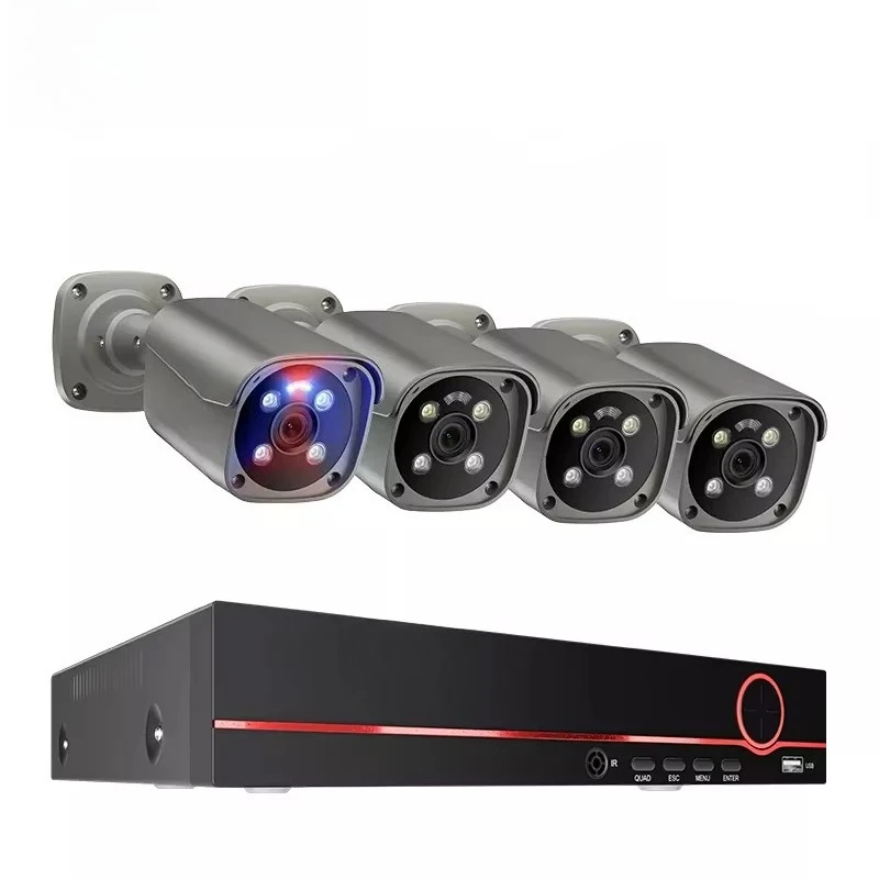 

Techage 8Mp Poe Ptz Security Ip Camera System Outdoor Waterproof Audio Two-Way Audio Face Detect Cctv Video Surveillance Set