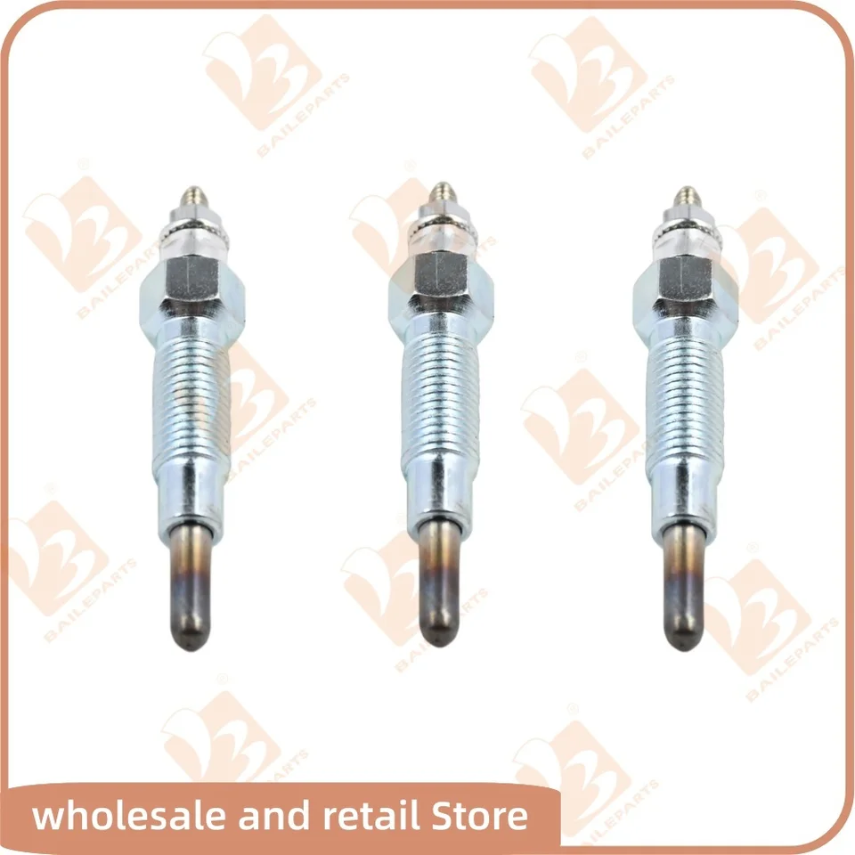 Glühkerze für Kubota Yanmar D750 D850 D950 M10x1,25 Glühkerzen B7100 B7001 B8200 Glühkerze für Kubota Yanmar D750 D850 D950 M10x1,25 Glühkerzen B7100 B7001 B8200