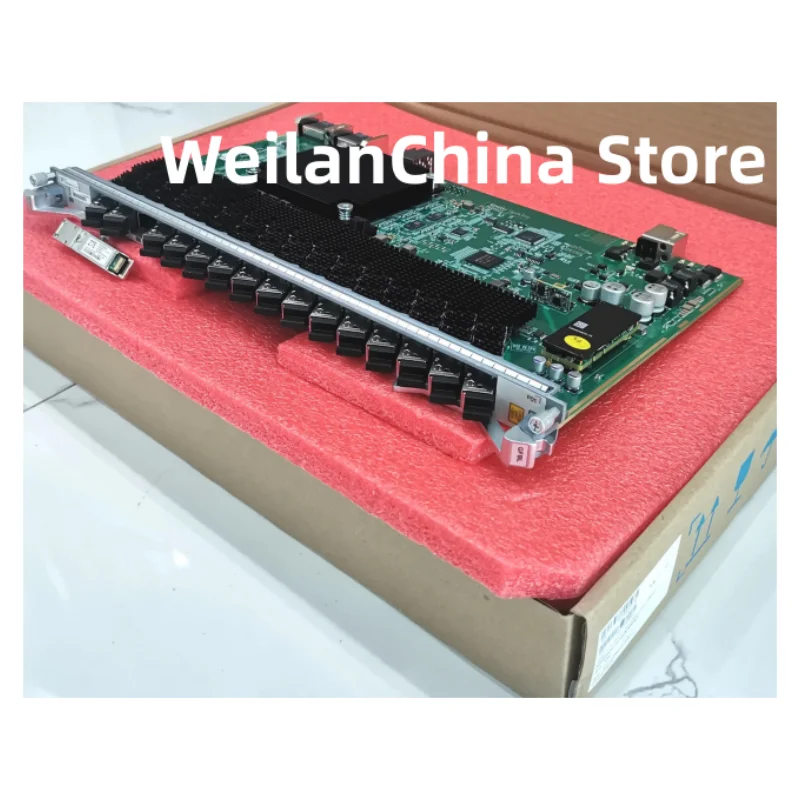 GFBL GFBT 16-port XG-COMBO PON central office circuit board XGPON OLT business board for  C600 OLT D2 SFP modules