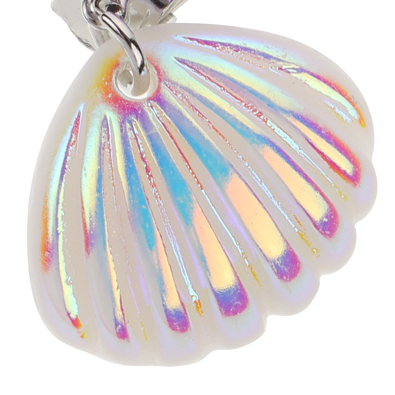

Pearl Shell Bracelet Girls Kids Costume Necklace Little Mermaid Beach Party Accessories Cartoon Resin Comfortable Set