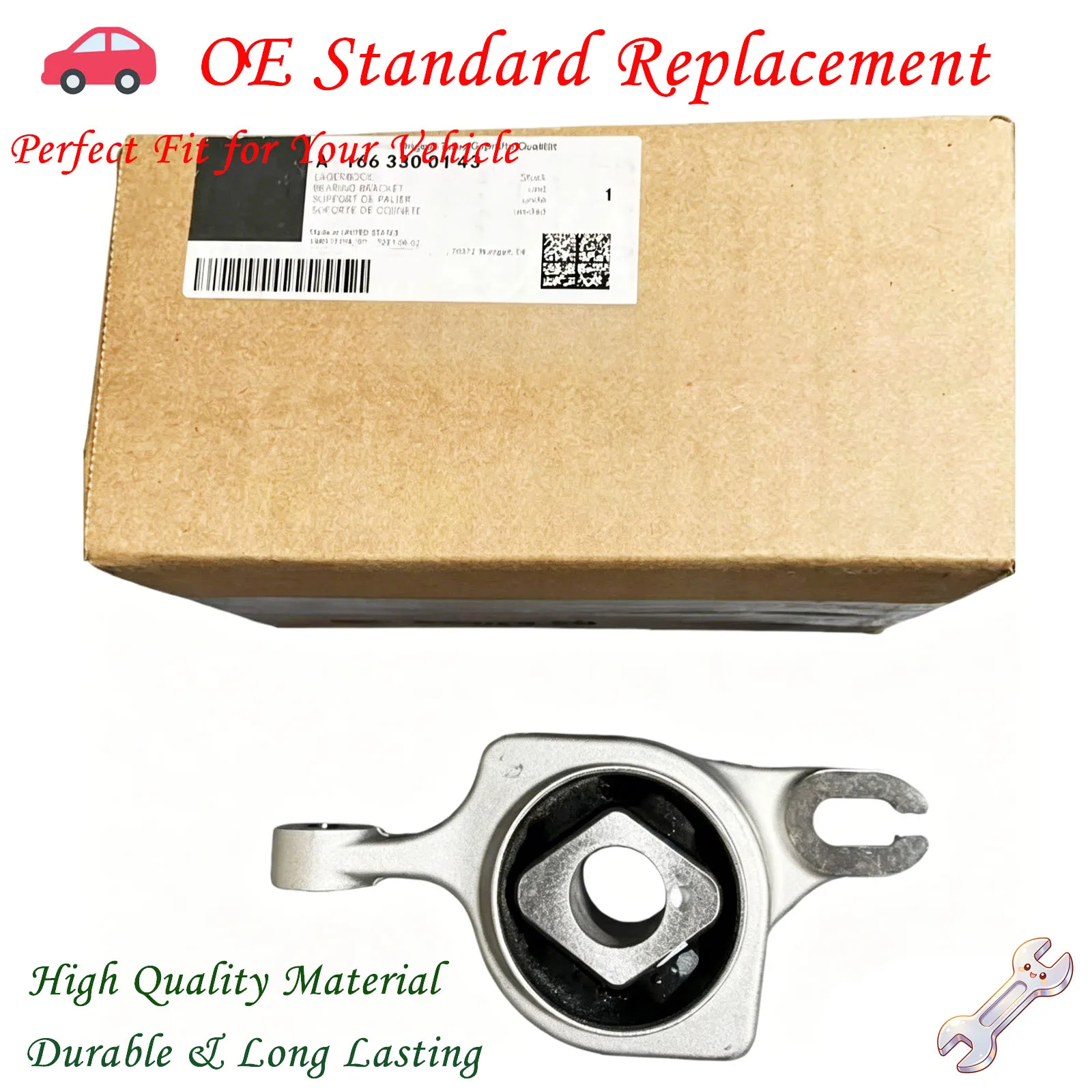 

GENUINE A1663300143 A1663300243 LEFT /RIGHT Control Arm Bush For MERCEDES-BENZ GL-CLASS X166 M-CLASS W166 GLE W166 GLS X166