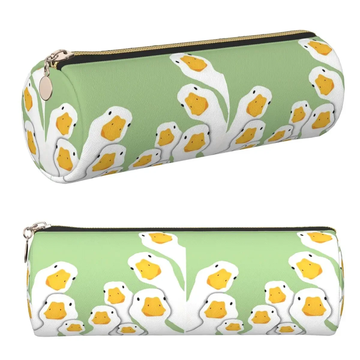 Cartoon Popular Goose Animal Pencil Cases Pen Holder Cylinder Pen Box Pencil Bag for Boy Girl Gifts