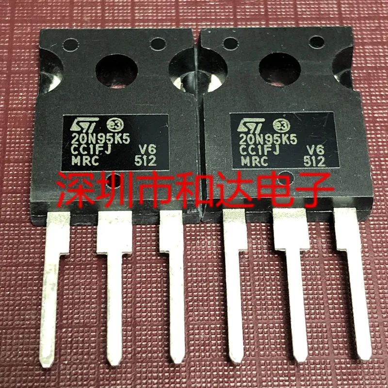 10PCS/lot STW20N95K5 20N95K5  TO-247 950V 17.5A   Really Stock Original Best Quality Guarantee Fast Shipping