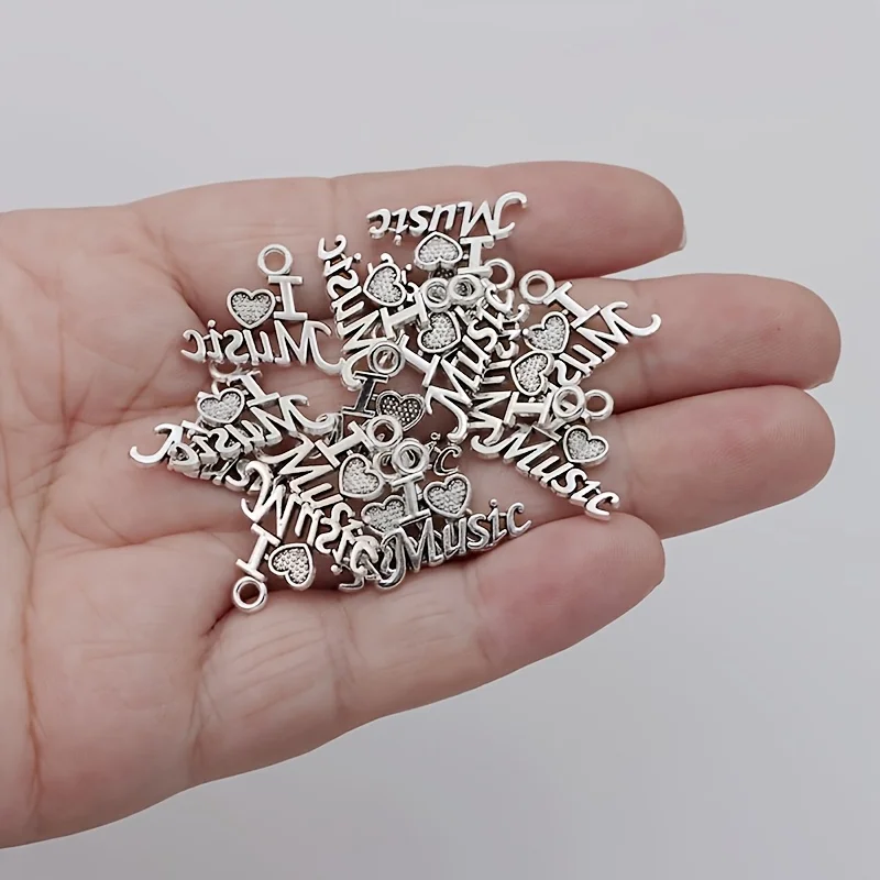 10/20/50PCS Hollow Pendants for Creating DIY Jewellery