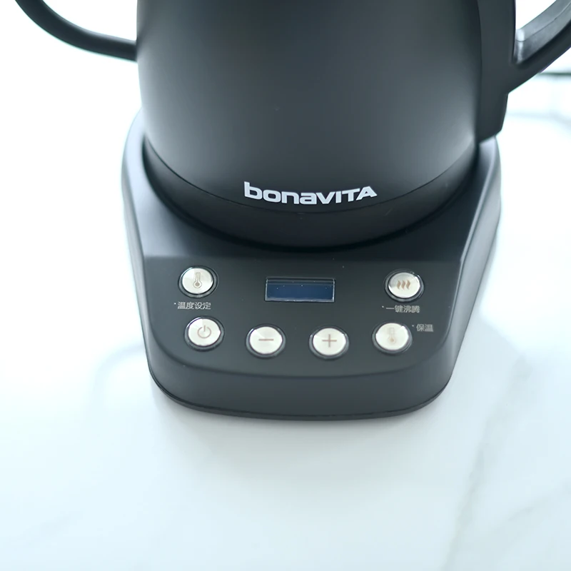 Classical Bonavita 1L kettle digital variable temperature gooseneck kettle for brewing coffee and tea Precise pour control