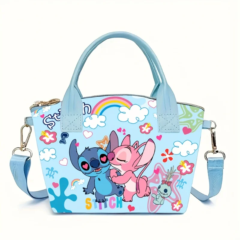 

Stitch Cartoon Children's Cartoon Large Capacity Coin Purse for Going Out and Storage New Dual-Purpose Portable Crossbody Bag