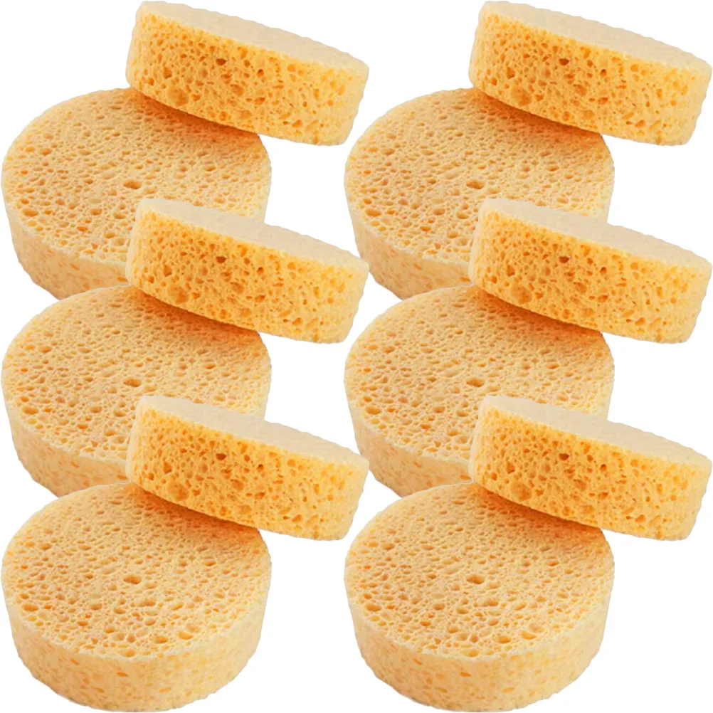 25 Pcs Compression Face Puff Facial Cleansing Sponge Makeup Removal Washing Sponges for Exfoliating Powder Skin Care